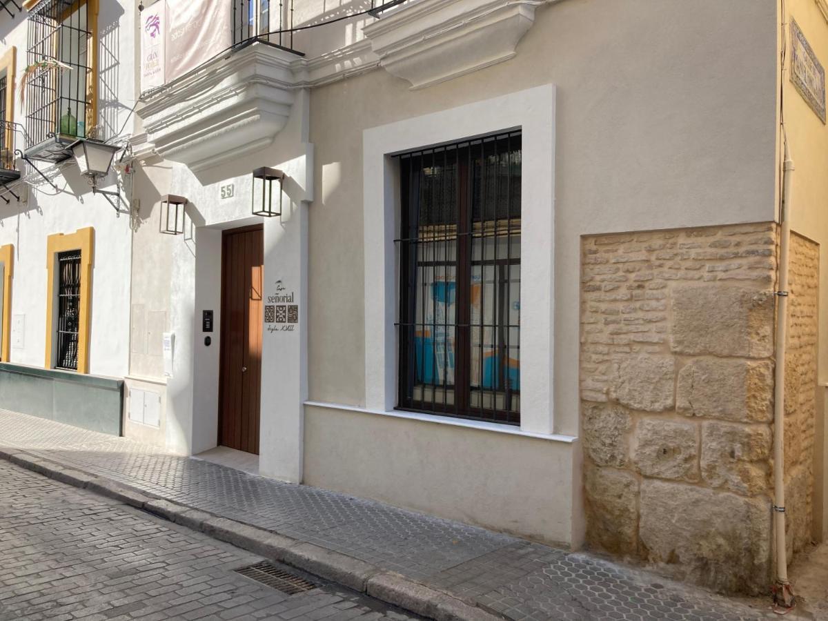 Casa Senorial Del Siglo XVIII Aparthotel Sevilla Kültér fotó